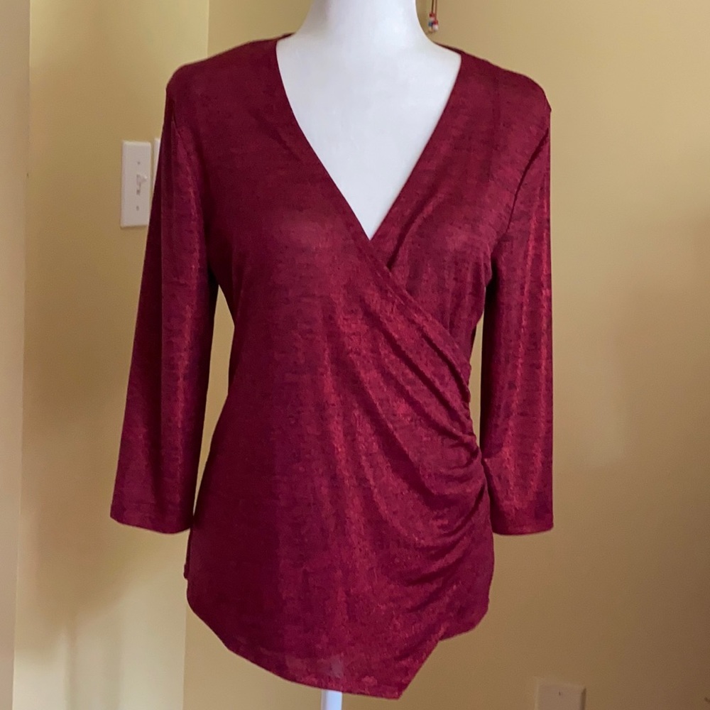 Jennifer Lopez shimmer blouse